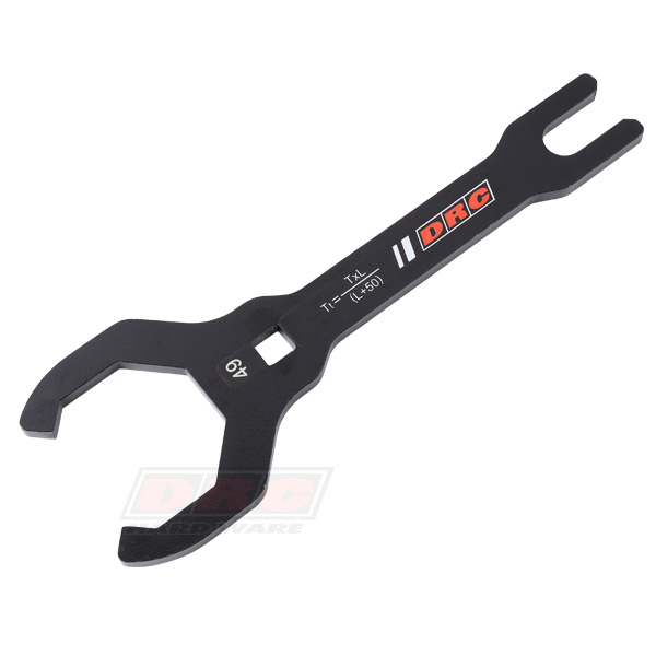 FORK CAP WRENCH 49mm 50mm 9 3/4" DUAL ENDED MOTORCYCLE MOTOCROSS SUSPENSION TOOL 